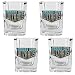 Kansas City Wizards 4-Piece Square Shot Glass Set  (Primary Team Logo)
