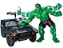- 	 Smash and Crush Hulk with Military Truck & Smashing Action