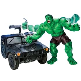 - 	 Smash and Crush Hulk with Military Truck & Smashing Action