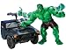 Smash and Cush Hulk with Military Truck & Smashing Action