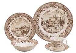 Johnson Brothers Historic America 20-Piece Dinnerware Set, Service for 4