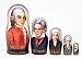 Germanic Composers Nesting Doll 5pc./6