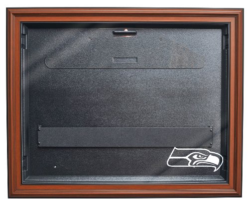 NFL Seattle Seahawks Removable Face Jersey Display, Brown