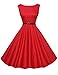 GRACE KARIN® Women's 1950's Vintage Sleeveless Swing Dresses JS6086