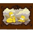 The Simpsons - Homer Und Bart, Raphael Mini-Poster (50 x 40cm)