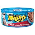 Mighty Dog Pulled-Style Beef Dinner in Gravy, 5.5-Ounce Cans (Pack of 24)