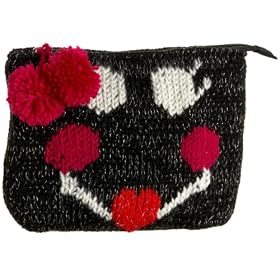 Felix Rey Disco Happy Knit Clutch