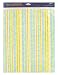 24 Packs of 12 Striped Placemats