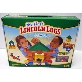 My First Lincoln Logs School by K'Nex