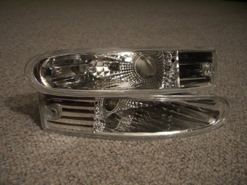 00 01 02 ECLIPSE EURO CLEAR FRONT BUMPER SIGNAL LIGHTS LAMP