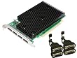 Nvidia Quadro Nvs 450 PCIE16 512MB GDDR3 4PORT To Dvi Cable