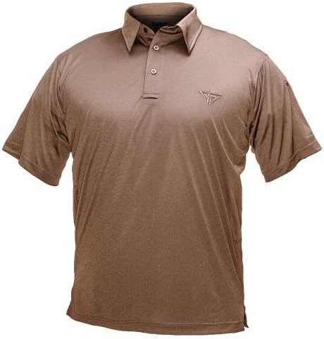 Cast Gear Tactical Polo Shirt (Tan, Medium)