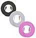 3PK (3M/10FT) High Quality Nylon Braided Lightning 8 Pin Cable Charger Plug, Sync & Charge, for iPhone 6S, 6S Plus, iPhone SE (BlkPnkWte)