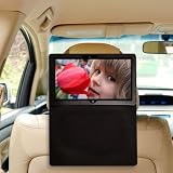 TFY Microsoft Surface Car Headrest Mount, Fast-Attach Fast-Release Standing Cover Case Edition -- (will only fit Microsoft Surface Tablet)