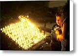 IMAGE OF Praying Canvas Print / Canvas Art - Artist Michael Mogensen