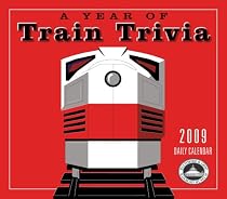 Train Trivia 2009 Daily Boxed Calendar (Calendar)