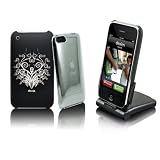Dexim DCA177 P-Flip 3 in 1 Bundle Pack Foldable Power Dock for iPhone 3GS/3G/iPod Touch 3G/2G/1G