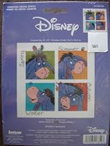"Eeyore's Seasons" Counted Cross-Stitch Kit
