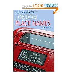 A Dictionary of London Place-Names