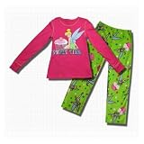 Tinkerbell "Sweet Tink" 2 piece set for junior girls in Hot Pink/Lime Green