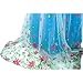 Ice Princess Shimmering Spring Fever Cape with Let It Go Band