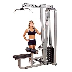 Body-Solid Lat Machine with Mid Row