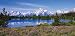 Lake & Mountains- Rear Window Graphic 18 x 52