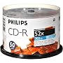 Philips 52X 700MB CD-R 50PK Spindle by Philips