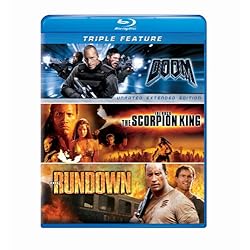 Doom / The Scorpion King / The Rundown Triple Feature [Blu-ray]