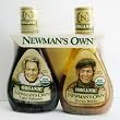Newman's Own Organic 24 Oz Light Balsamic Vinaigrette & Tuscan Italian Dressing (2-Pack)