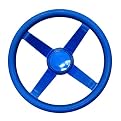 Blue Plastic Steering Wheel