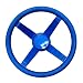 Blue Plastic Steering Wheel