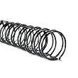 WireBind Spines, 1/4" Diameter, 40 Sheet Capacity, Black, 100/Box