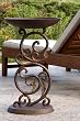 SPI Home 31122 Provincial Aluminium & Iron Birdbath