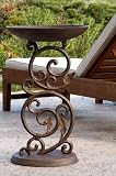 SPI Home 31122 Provincial Aluminium & Iron Birdbath