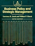 Business policy and strategic management