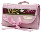 Pink Bird Diaper Clutch