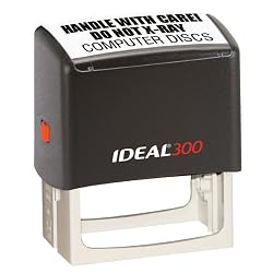 Custom Ideal 300 Self Inking Rubber Stamp