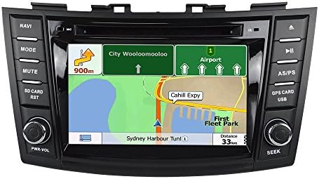 Ruicer GPS Car Navigation Bluetooth Digital TV In Dash radio 7 Inch HD Screen Sat Nav FM Transmit For Suzuki Swift 2008-2012 UI