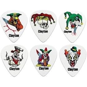 Steve Clayton CCH Crazed Clown Guitar Picks by 