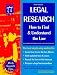 Books : Legal Research: How to Find & Understand the Law (6th ed)