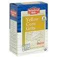 Arrowhead Mills Organic Yellow Corn Grits, 24 Ounce Boxes (Pack of 4)