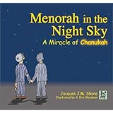 menorah in the night sky a miracle of chanukah