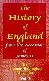 History of England: From the Accession of James II (History of England; From the Accession of James II)
