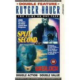 Split Second / Wedlock [VHS] [1991/1992)