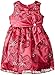 Jayne Copeland Big Girls' Flocked Flower Glitter Org