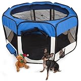 TecTake Welpenlaufstall