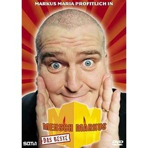 Mensch Markus - Das Beste Markus Maria Profitlich Darsteller  Durchschnittliche künstlerbewertung  Versandfertig bei Amazon in 24 Stunden. Video Jakob Kurzinhalt Markus Maria Profitlich in  Mensch Markus  Das Beste aus Mensch Markus über 120 Sketche -jede Menge Bonusmaterial -mit dabei Hotte und Lusches, Pfeffermann, Telekolleg, Trottel, uvm.