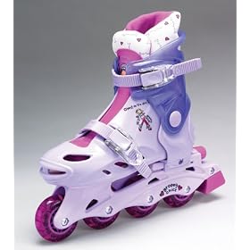 Groovy Chick Adjustable In Line Skates Size 12-1