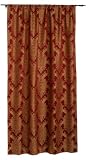 Review Croscill TAP 3534 095 07 / Croscill Carlisle Tailored 54 by 95-Inch Panel Red